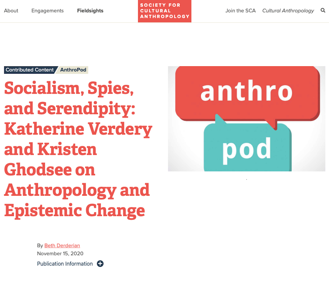 Anthropod Verdery