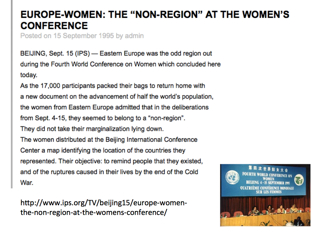 Statement from the Non-Region