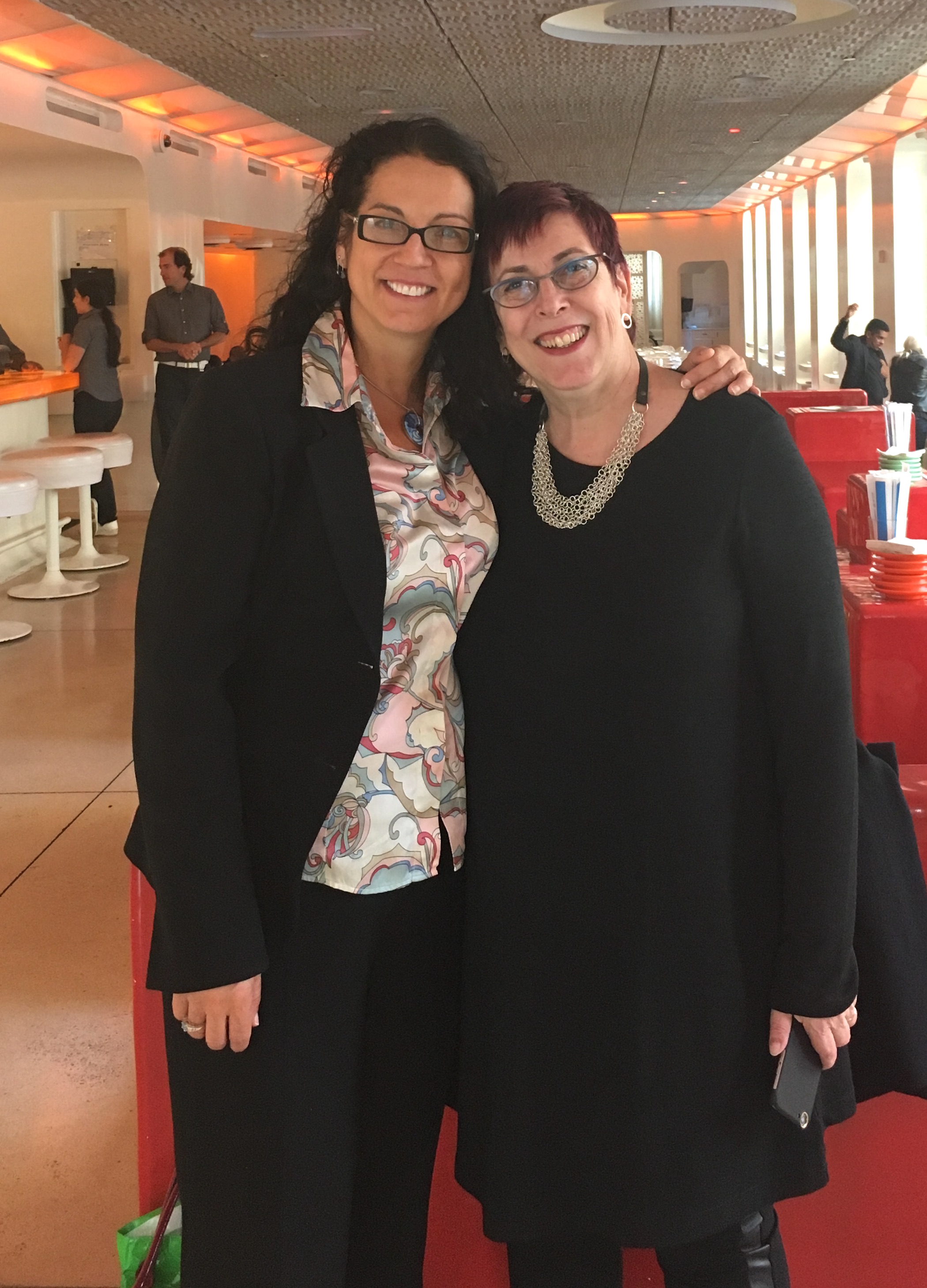 Caren Kaplan and Kristen Ghodsee 2017