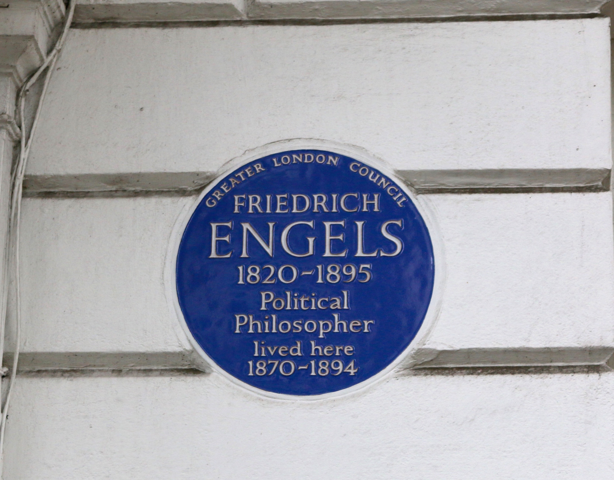 Engels plaque