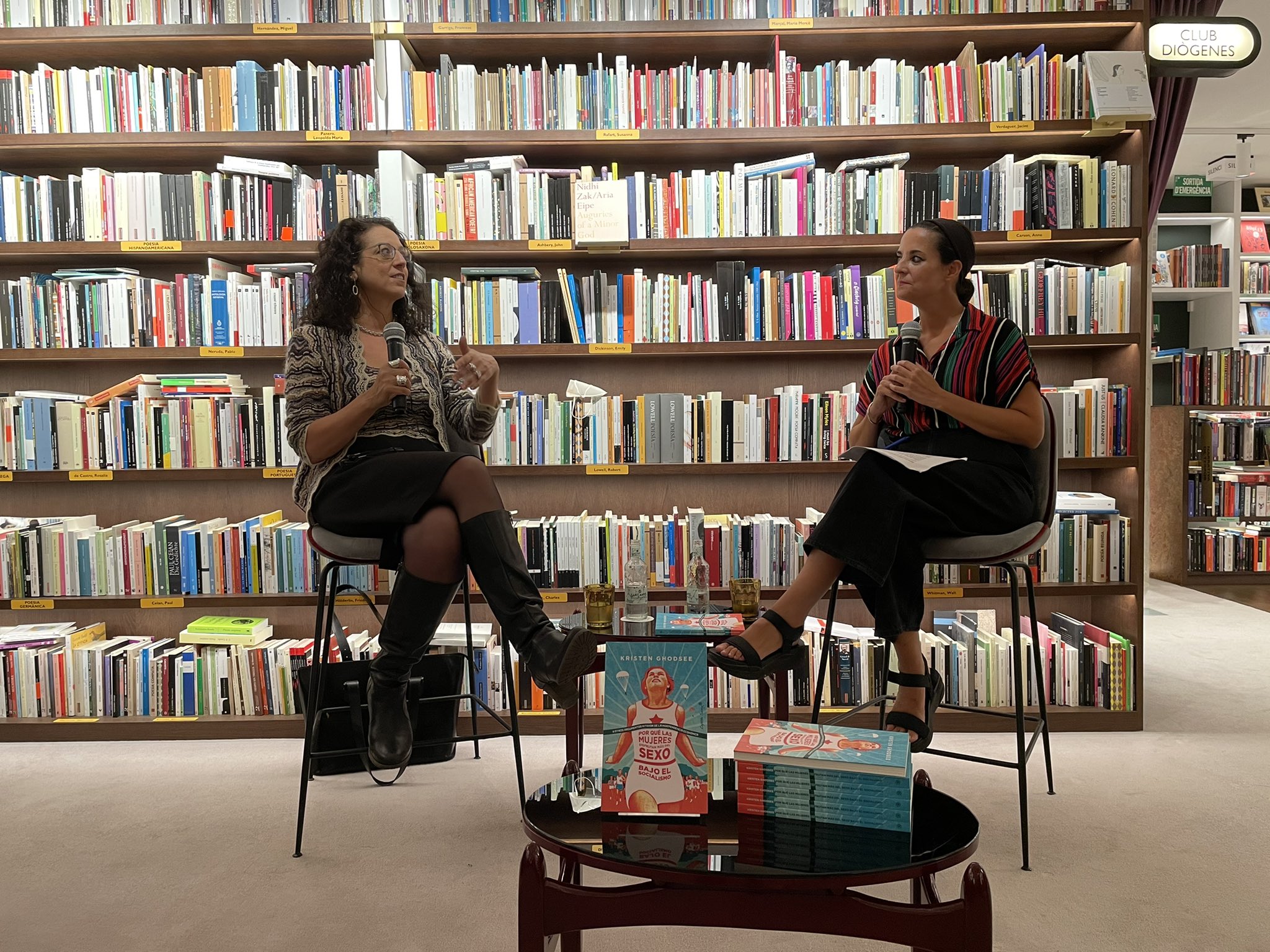 Kristen Ghodsee at Finestres Bookstore Barcelona 2021 1