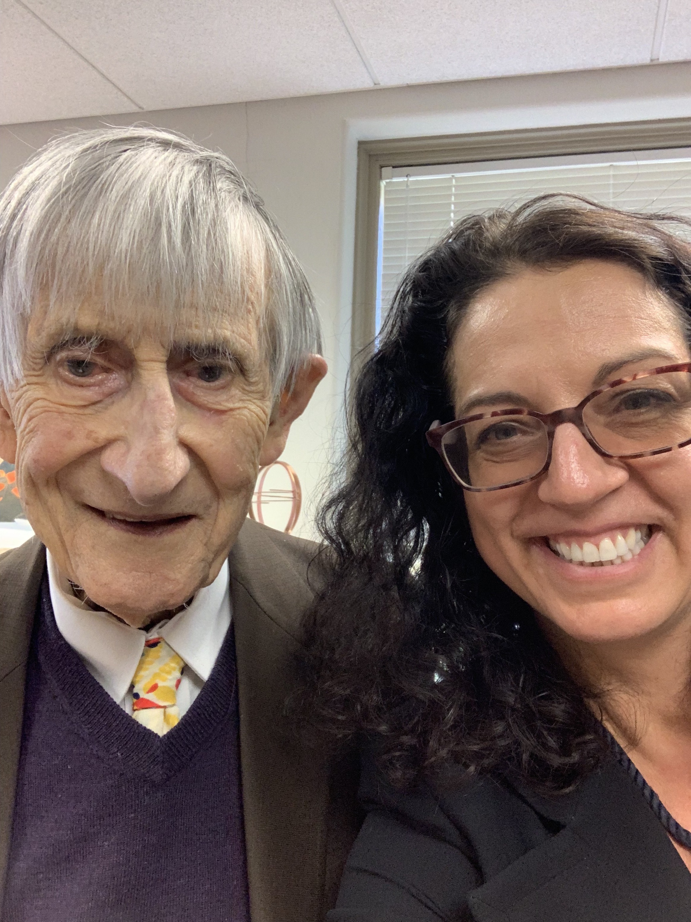 Freeman Dyson and Kristen Ghodsee 11-2-2019