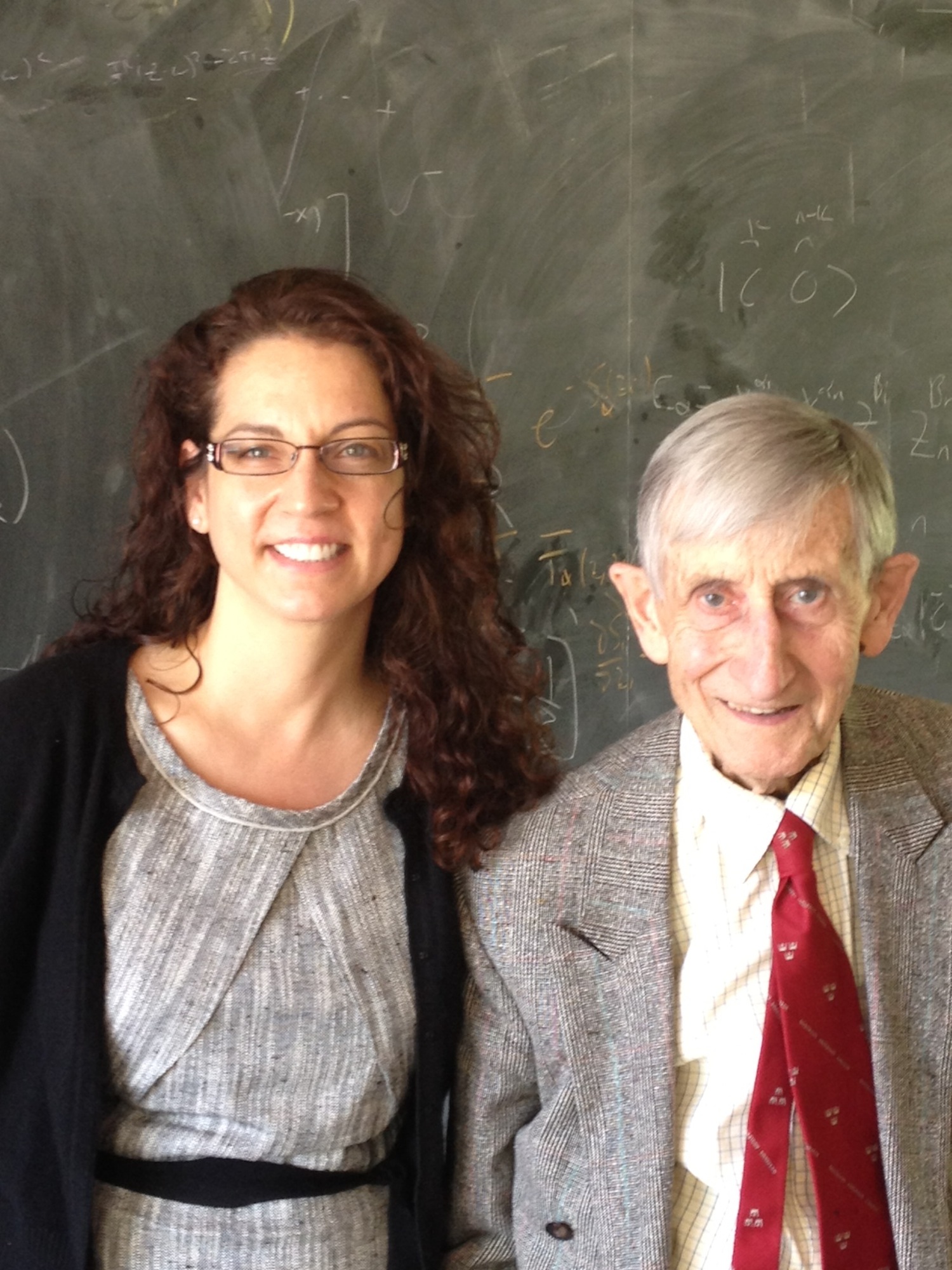 Freeman Dyson and Kristen Ghodsee 2