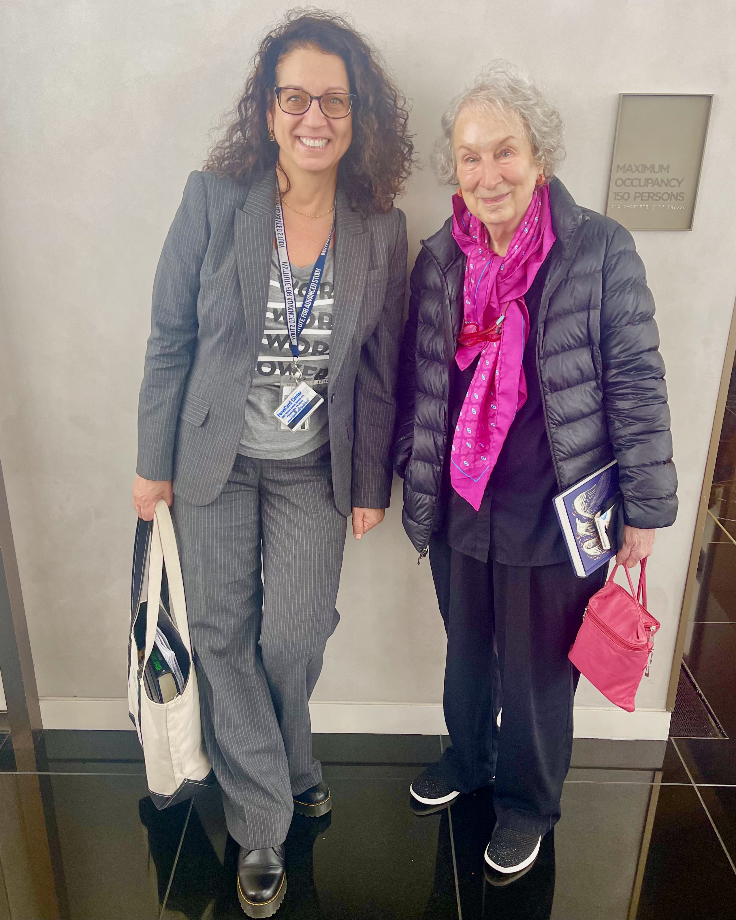 Margaret Atwood and Kristen Ghodsee 2024