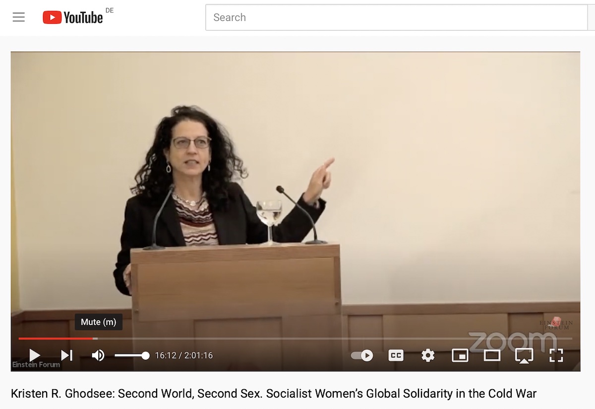 Kristen Ghodsee at the Einstein Forum