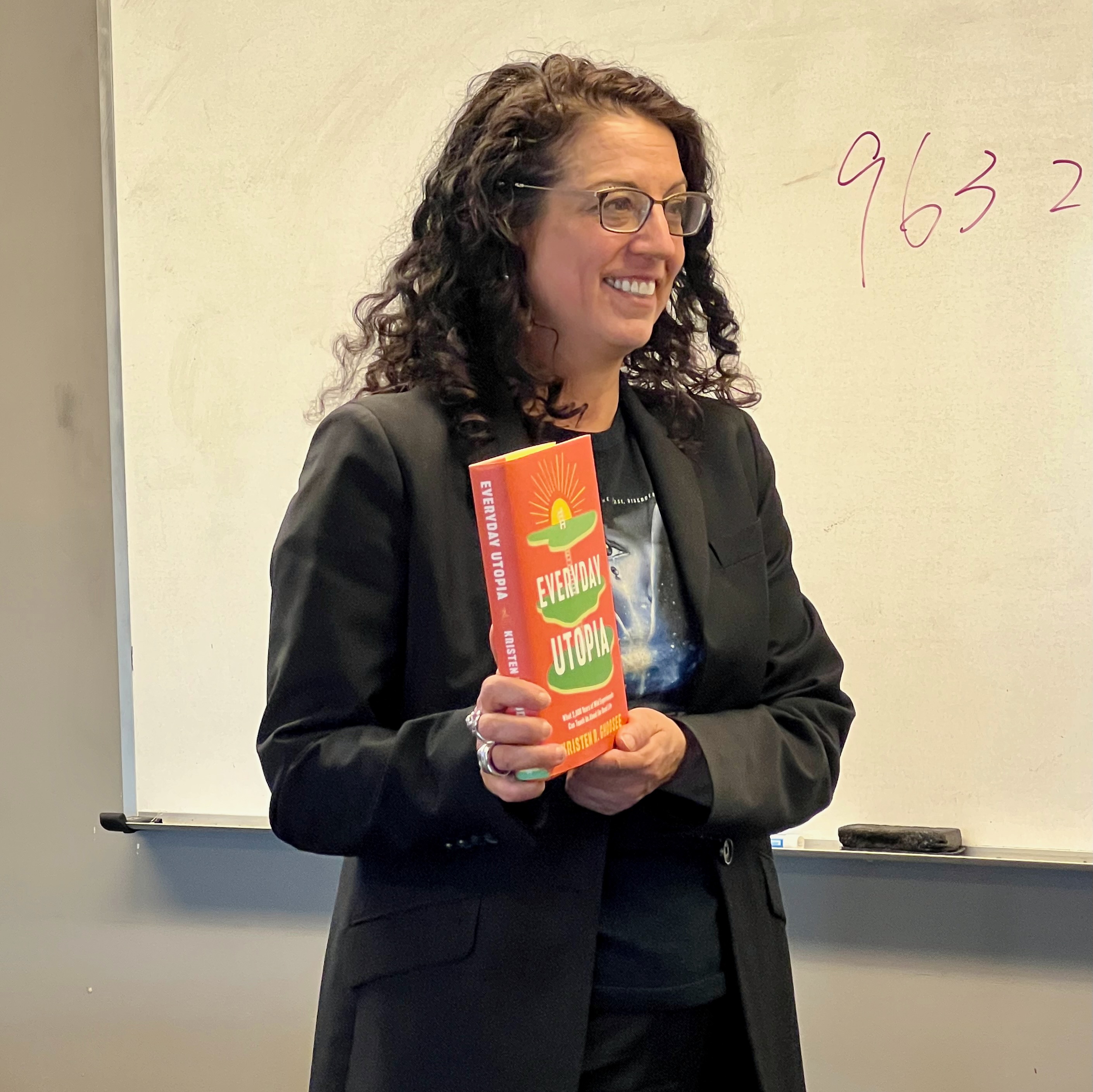 Kristen Ghodsee with Everyday Utopia at NYU on 9 May 2023