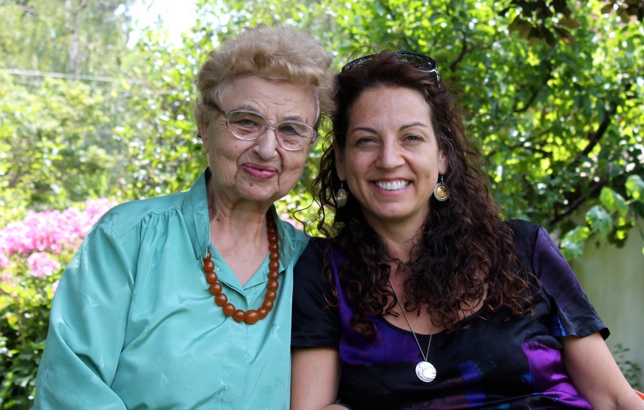 Elena Lagadinova and Kristen Ghodsee, 21 August 2013