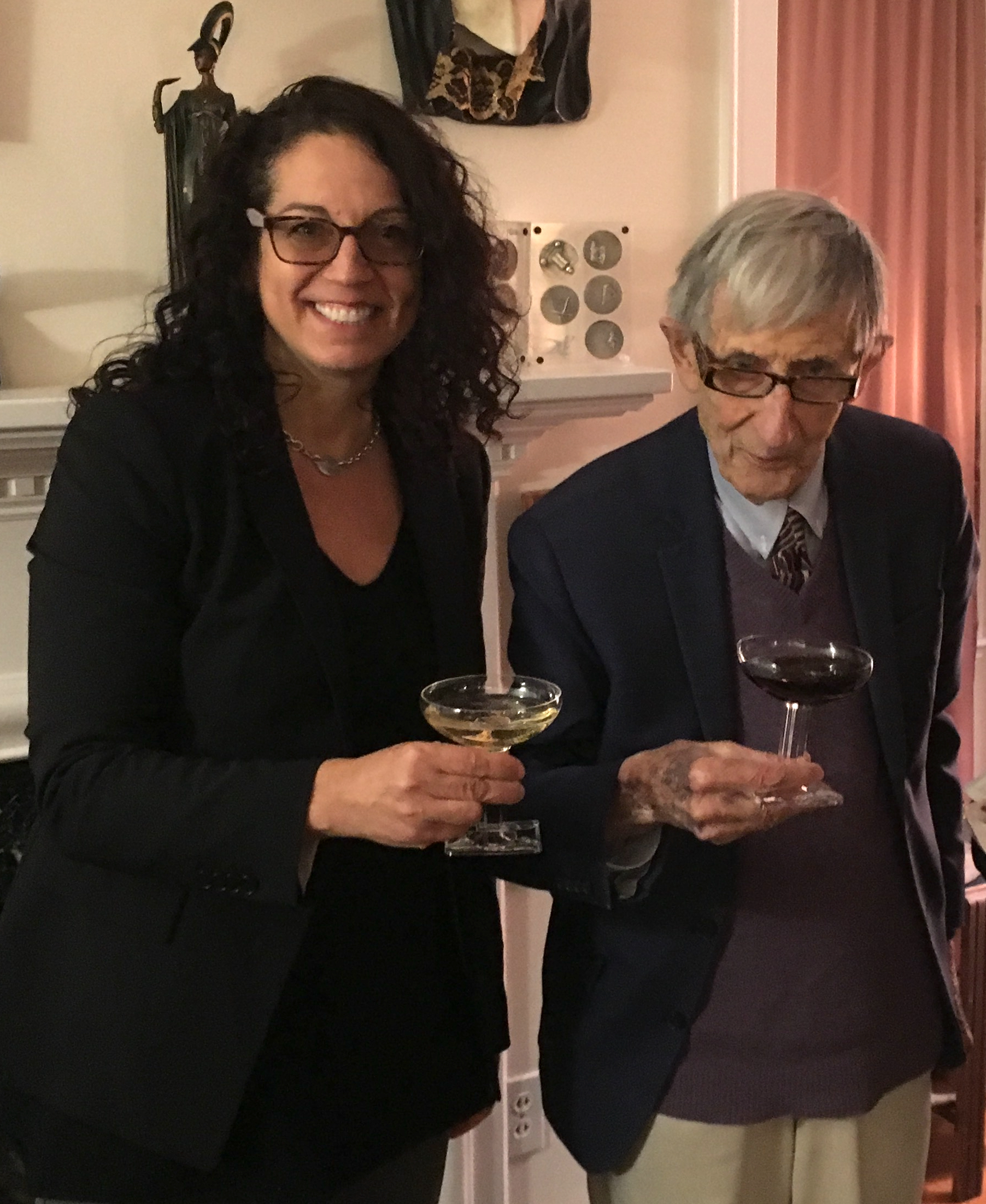 Freeman Dyson and Kristen Ghodsee 3