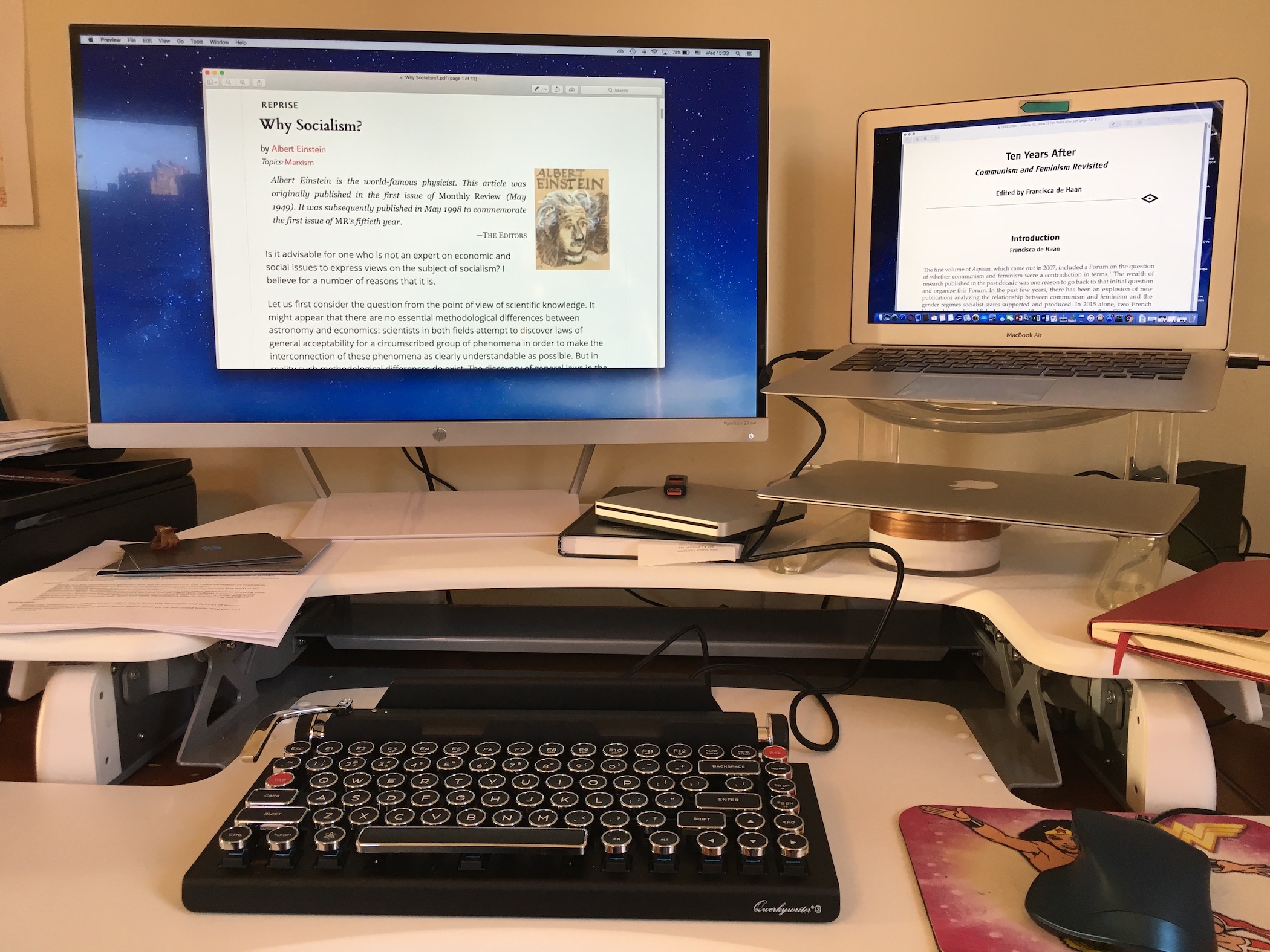 New work station