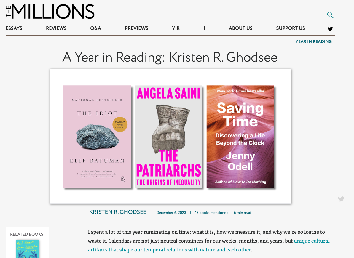 Year in Reading