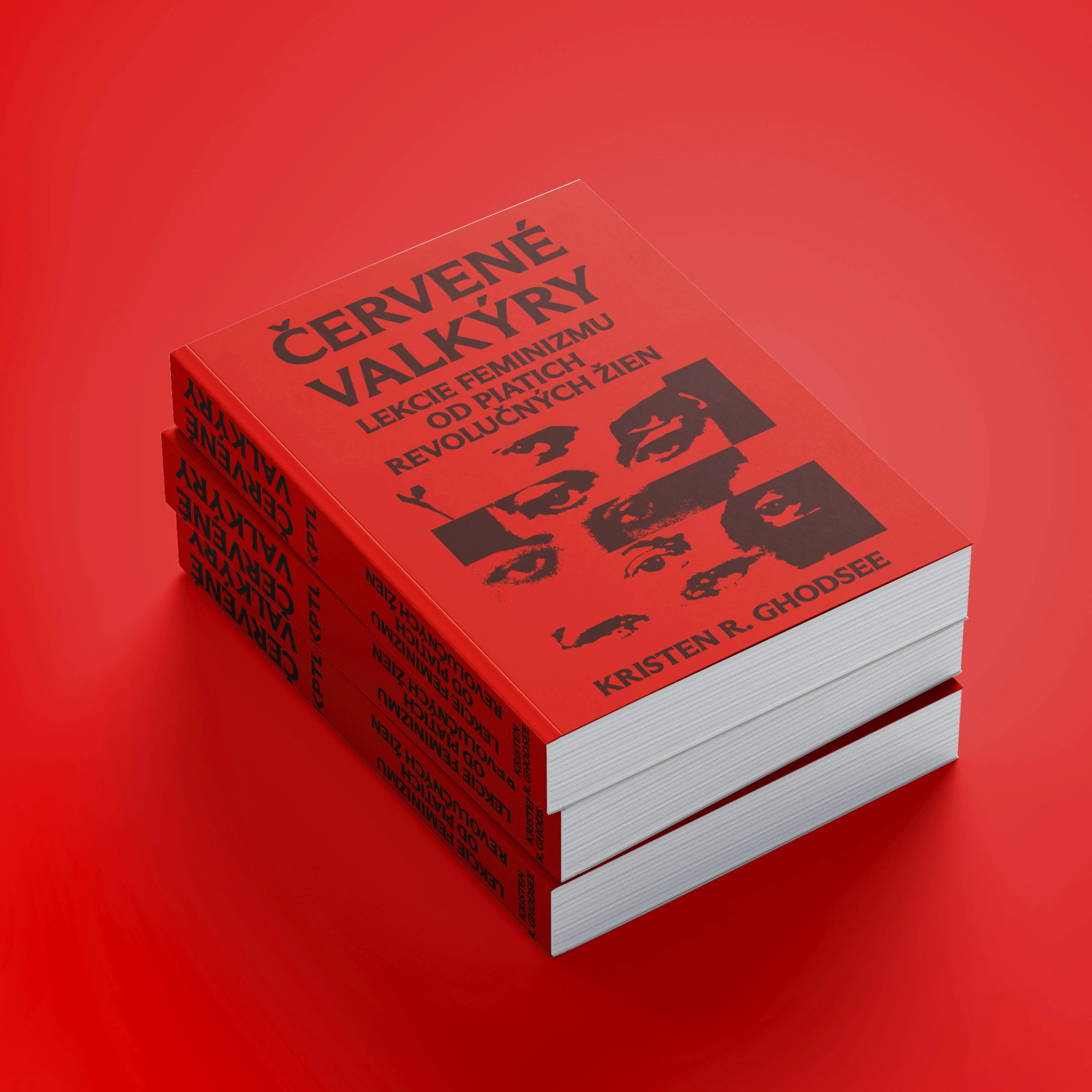 Red Valkyries in Slovak cover