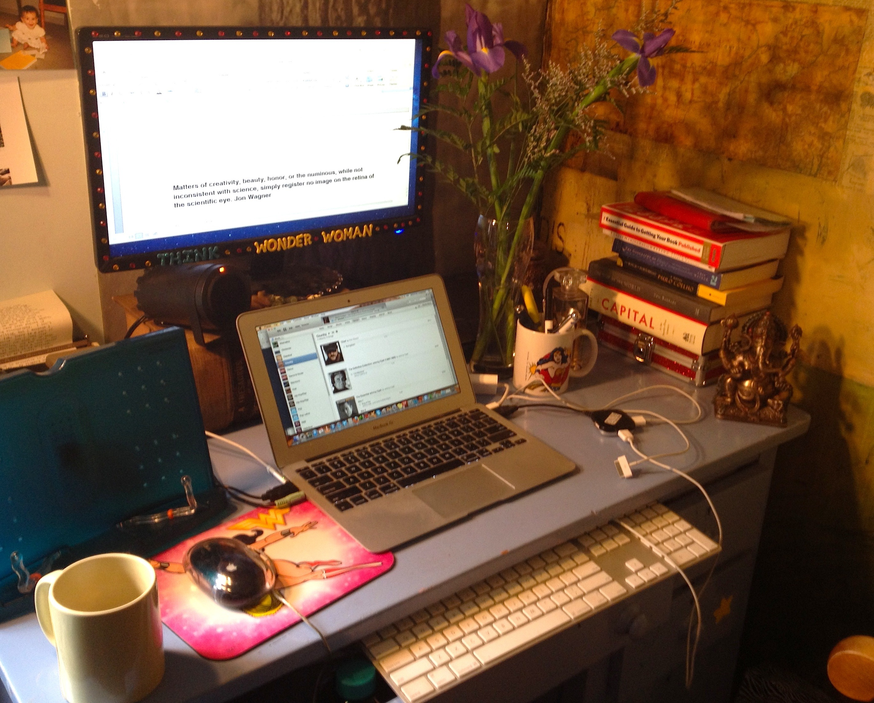summer writing space