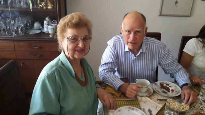 Governor Jerry Brown and Elena Lagadinova