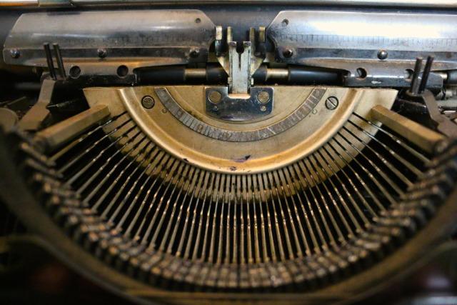 Kristen's typewriter