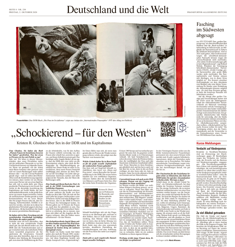 FAZ Ghodsee interview