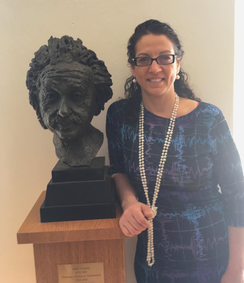 Ghodsee and Einstein bust